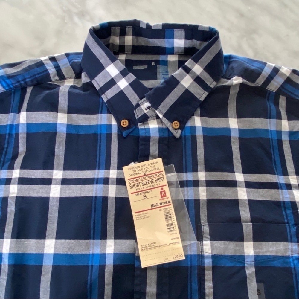 Nwt Muji Botton Down Shirt — image 2 of 3